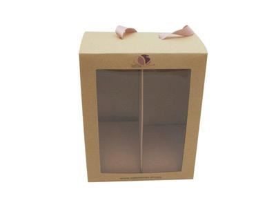 Коробка из крафтового картона для упаковки сандалий